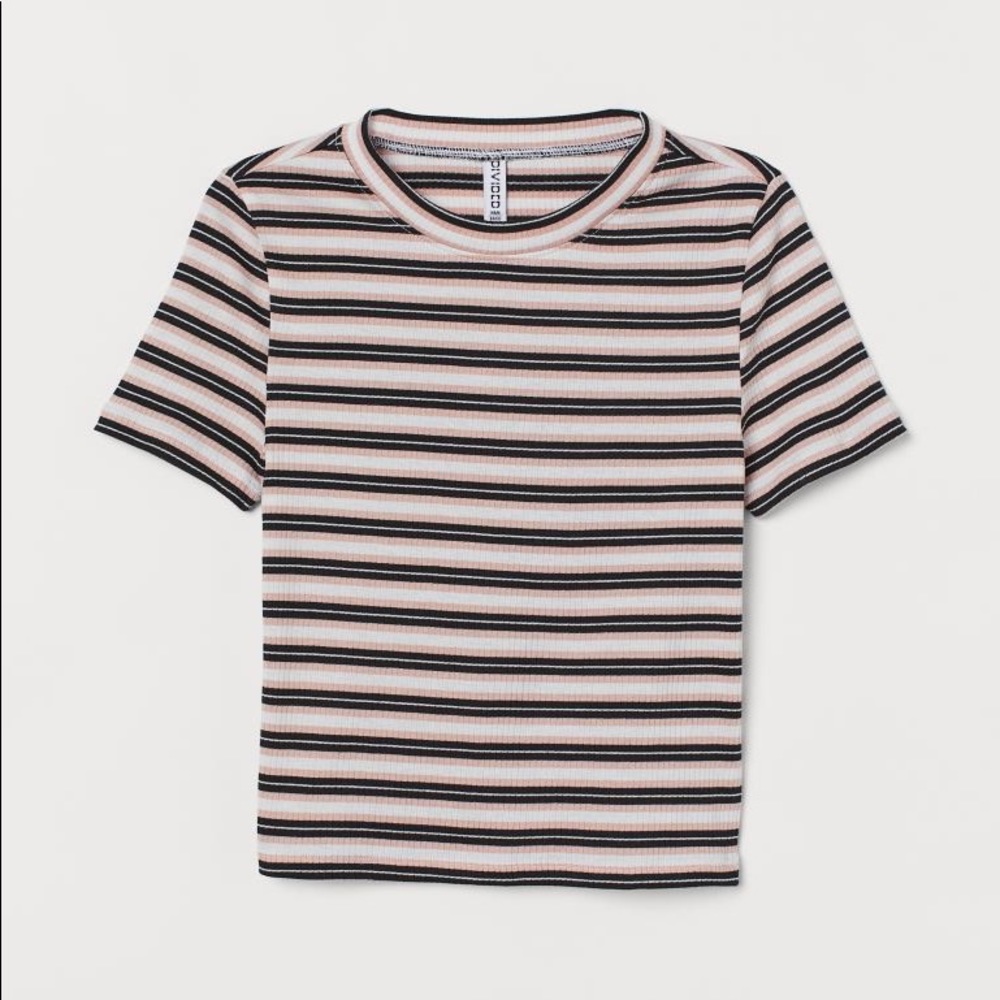 H&M striped baby tee